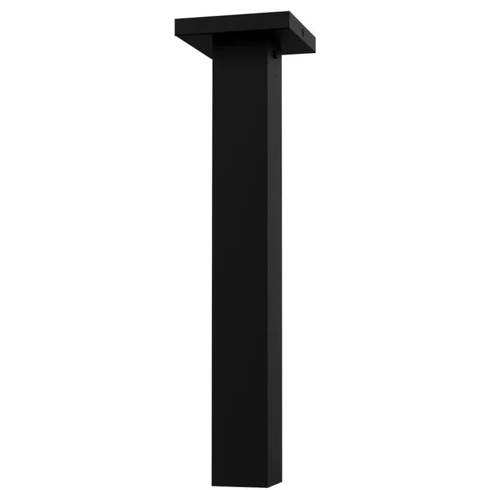 1″ Square Architectural Ceiling Cylinders, 9W, 630 Lumens, Triac Dimming, CCT Selectable, 120-277V, Black Finish