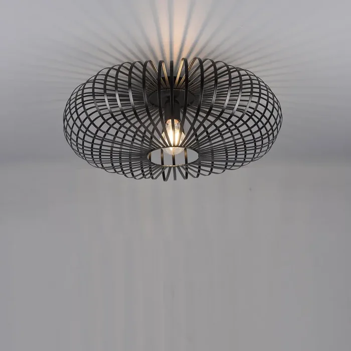 1 Light Mesh Effect Flush Fitting in Black (Large) (1542JOH606905032)