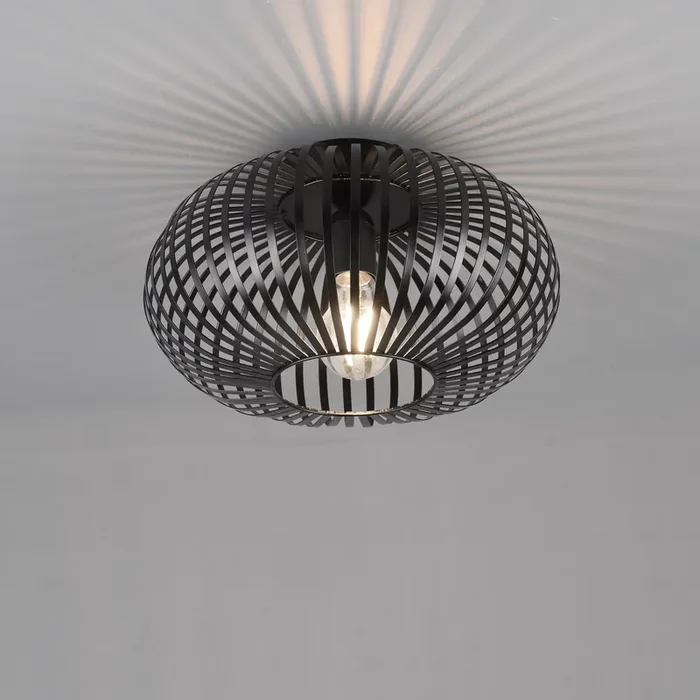 1 Light Mesh Effect Flush Fitting in Black (Small) (1542JOH606903032)