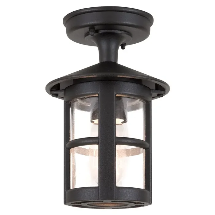 1 Light Porch Lantern – Black (0178HERBL21A)