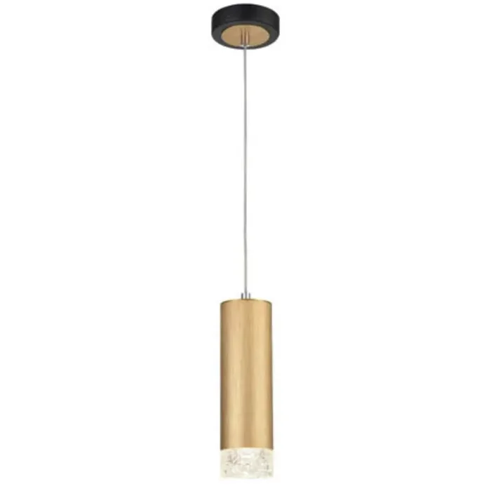 1 light single pendant in Satin Brushed Gold (0194CORPCH230)