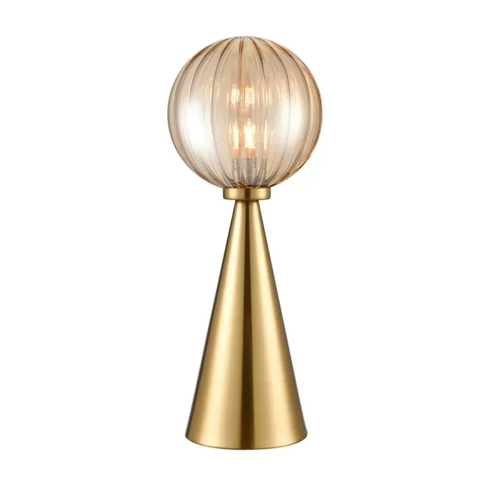 1 Light Table Lamp in Aged Brass (0194QUATL204)
