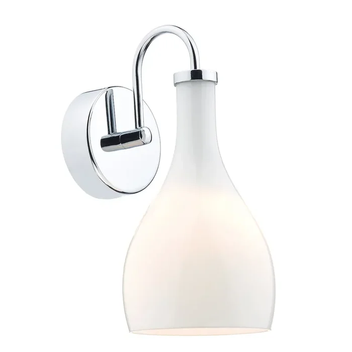 1 Light Wall Bracket White (0183SOH072)