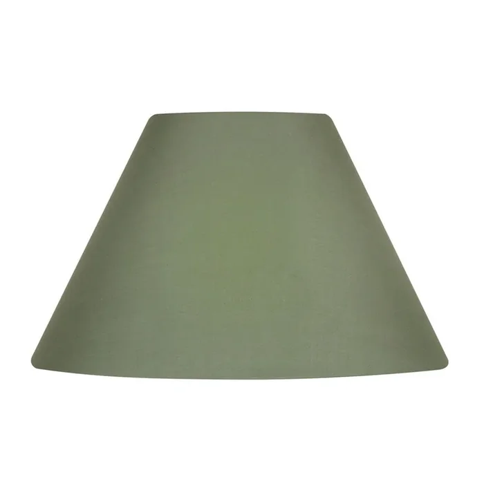 10″ Cotton Coolie Shade with Reversable Gimble