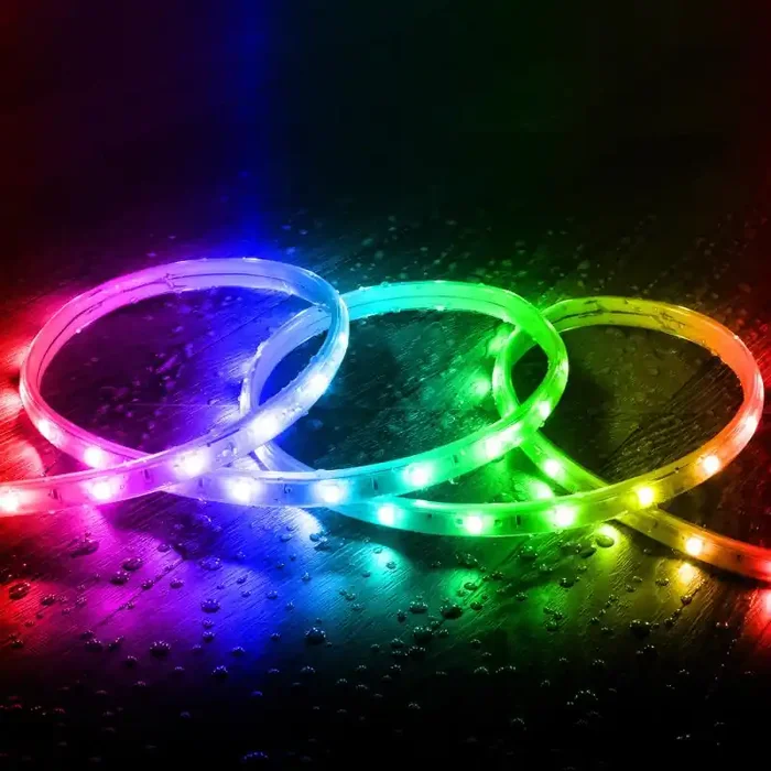 10m 24V DC Outdoor Solar LED Strip SMD2835 60LED/m 12mm Wide Cut at Every 100cm IP65 – Ledkia