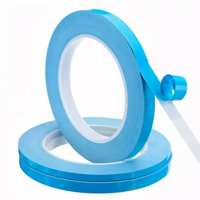 10m Double Sided Adhesive Thermal Tape in Blue for LED Strips 10mm Wide – Ledkia