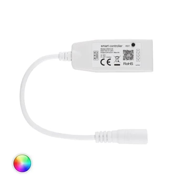 12/24V RGB TUYA WIFI Mini LED Strip Controller – Ledkia