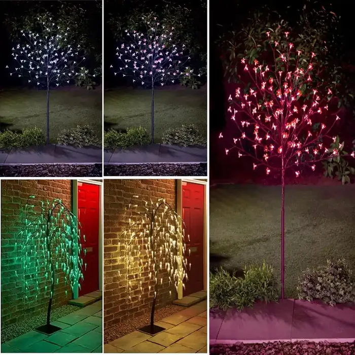 128 LED Blossom Tree Lights – Outdoor Garden Tree Light