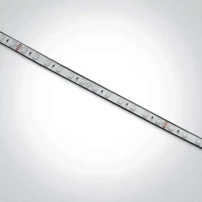 12mm 5m Roll Waterproof RGB & RGBW flexible LED light strip, with SMD5050 LEDs, 60LEDs/meter, 14.4W/meter.