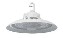 13″ LED UFO High Bay, 150 Watt, 120-277V, 23,097 Lumens, 5000K, White Finish
