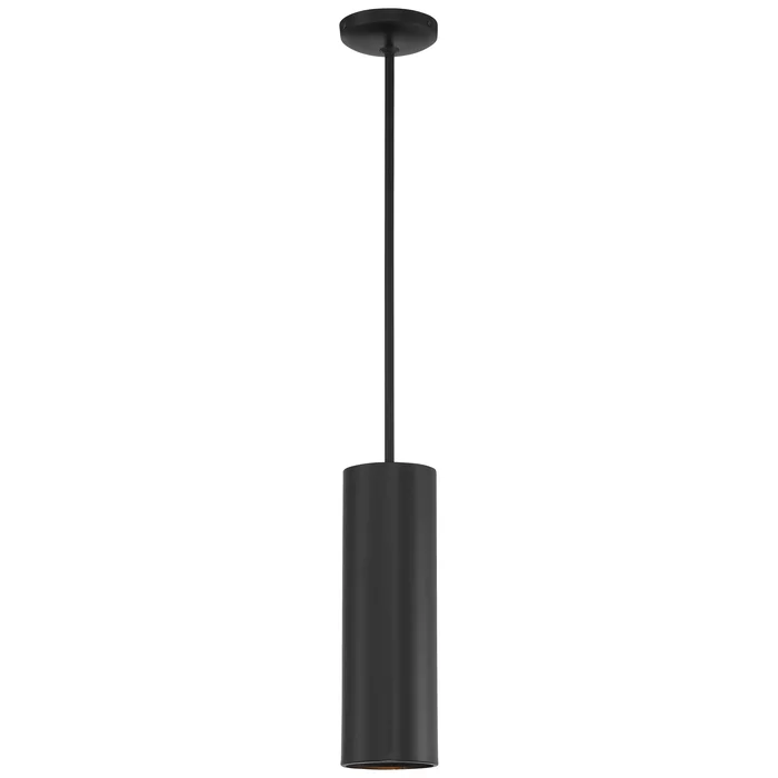 14.5″ LED Pendant Light, 800 Lumens, 10W, 3000K, 120V, Matte Black, Pilson Collection