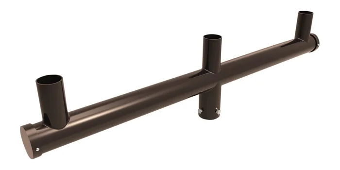 180 Degree In Line Triple Bull Horn For Keystone Poles