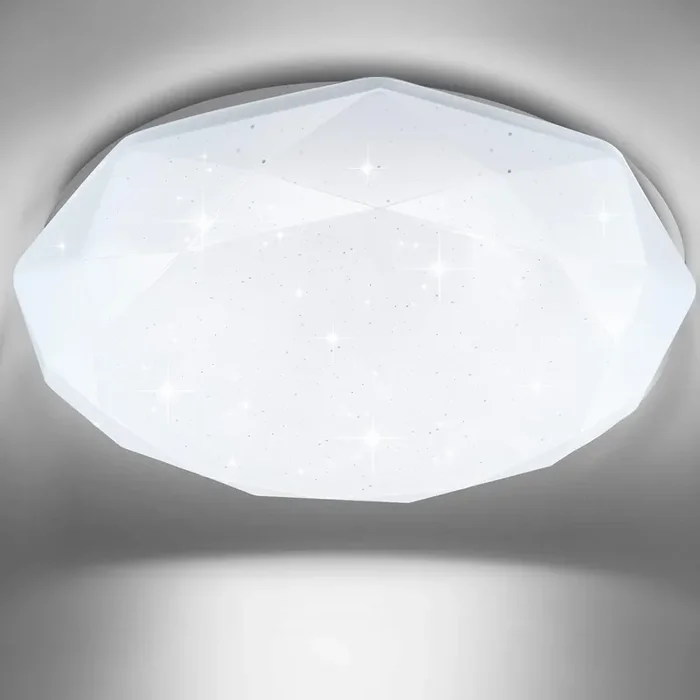 18W LED Ceiling Lights, 83W Equivalent, 3240LM, 6000K Cool White Daylight