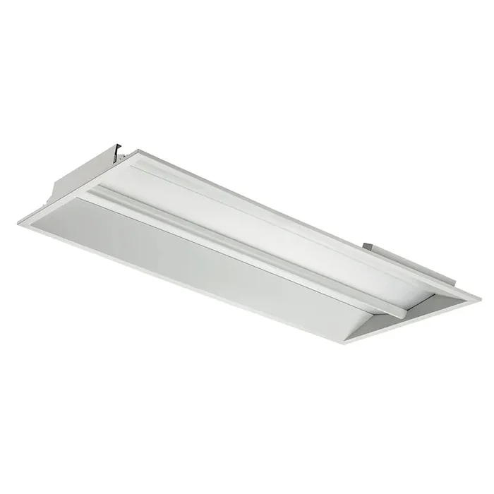 2×4 Architectural Advanced Edge-Lit Wing Design Troffer, 5750 Lumen Max, Wattage and CCT Selectable, 120-277V