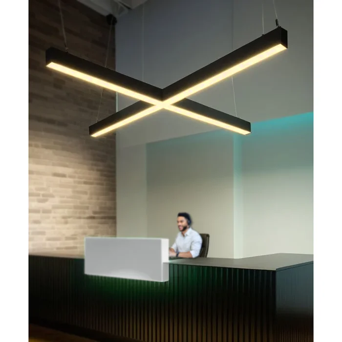 2.5-Inch Tunable White X-Shaped LED Pendant Light