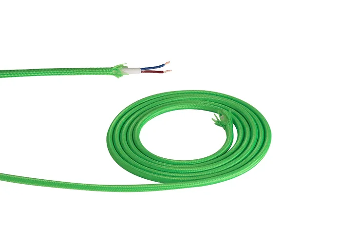 2 Core Braided Cable for Lighting 0.75mm