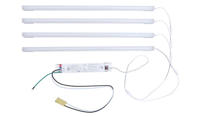 2 Foot LED 4 Strip 60 Watt Selectable Magnetic Retrofit Kit