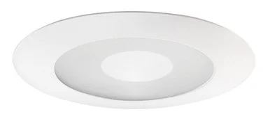 212N-WH 5″ LED, Line Voltage Perimeter Frosted Lens Shower Trim, White Trim