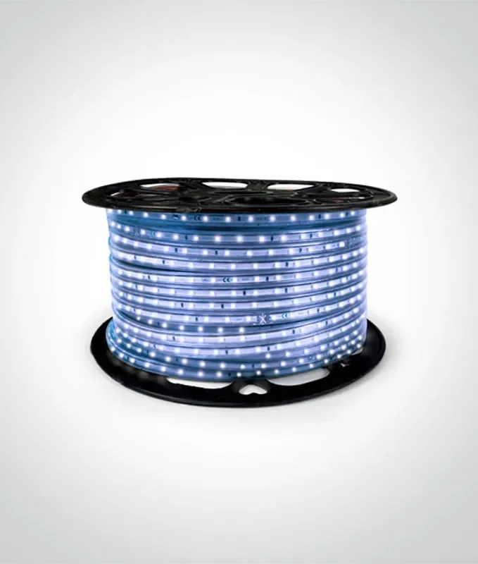 230v IP65 Dimmable LED Rope Light 6 Watts p/m Blue – 100m Reel for Indoor/Outdoor Use