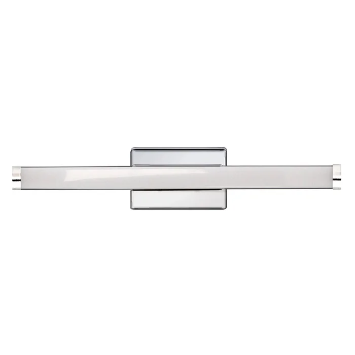 24″ LED Multi-CCT Vanity Light, 16W, 1440 Lumens, Brushed Nickel or Polished Chrome