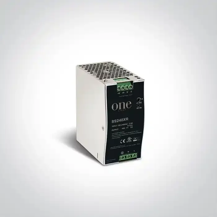 240W 48V DC Dinrail constant voltage driver, IP20.