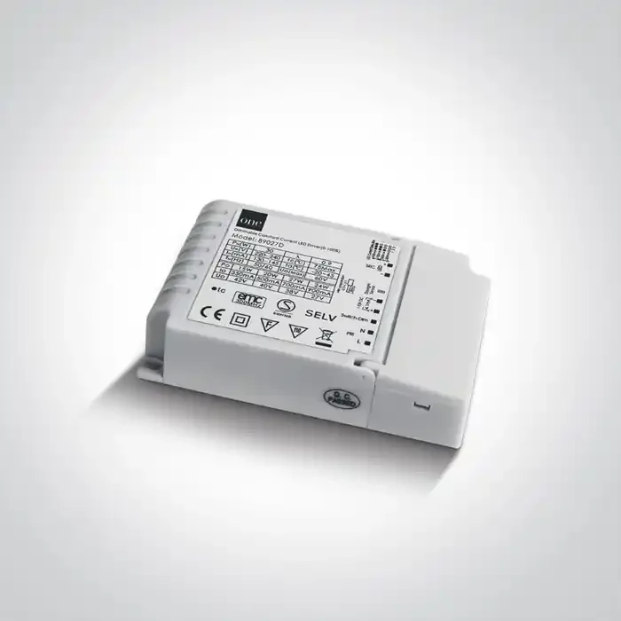 27W, Push to DIM & 1-10V LED driverAdjustable output using DIP switches.