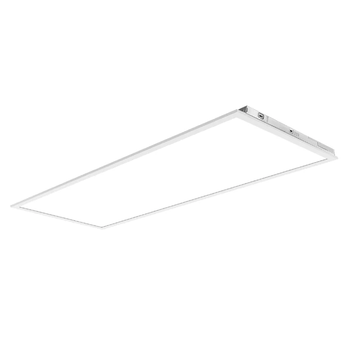 2PK 2×4 LED Panel: Backlit-Line Control Ready, 6250 Lumen Max, Wattage and CCT Selectable, 120-277V