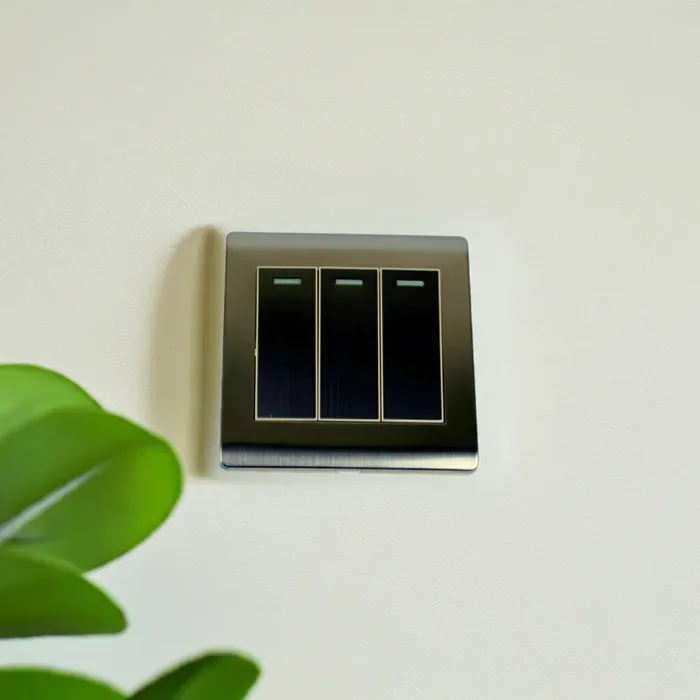 3 Gang Wall Light Switch Screw less 10A 13AM