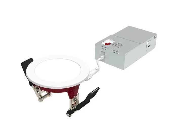 3 Inch 6.5 Watt Smooth Trim LED Fire Rated Slim Downlight 2700/3000/3500/4000/5000K