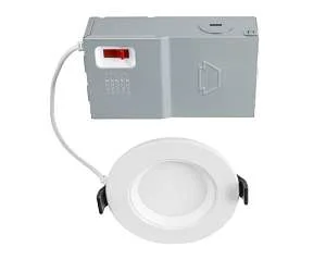 3 Inch 7 Watt Circa Recessed Wafer LED Color Selectable Downlight 2700/3000/3500/4000/5000K