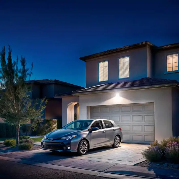 30W Cool White LED Floodlight 3000lm Glass IP65 – White – Online Lighting