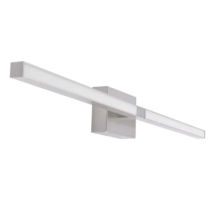 36″ Slim Rotatable Vanity Light, 30W, 2100 Lumens, CCT Selectable, Brushed Nickel, Brushed Brass, or Black