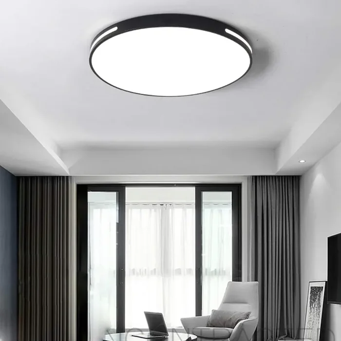 36W Modern Bathroom Ceiling Light, 50cm Ultra-Bright Flush Light with 3 Color Temperatures (3000K/4500K/6000K)