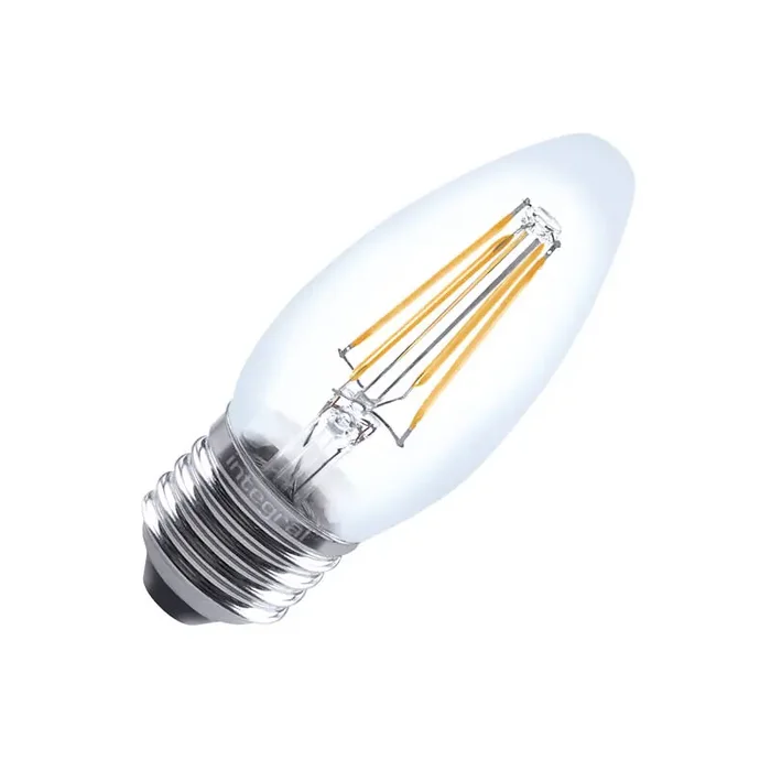 4.2W Warm White Decorative Filament LED Candle Bulb – Screw Cap – Online Lighting