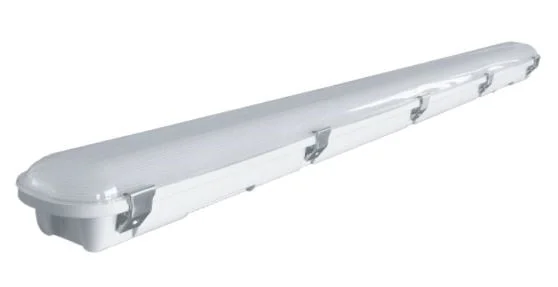 4 Foot Dimmable LED Vapor Tight Fixture 18 Watts DLC Listed