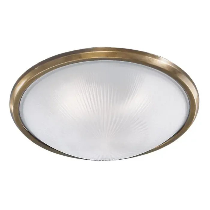 400mm Circular Flush Light with Frosted Glass (0194CF5050)
