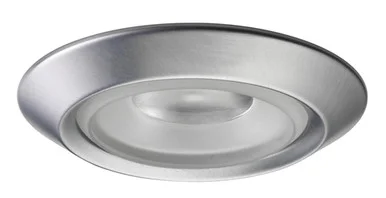 4102-WH 4″ Line Voltage Frosted Regressed Perimeter Glass Lensed Trim, White Trim