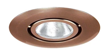 440-ABZ 4″ Line Voltage, Low Voltage, Flush Gimbal Ring Trim, GU10 Base, Aged Bronze Trim