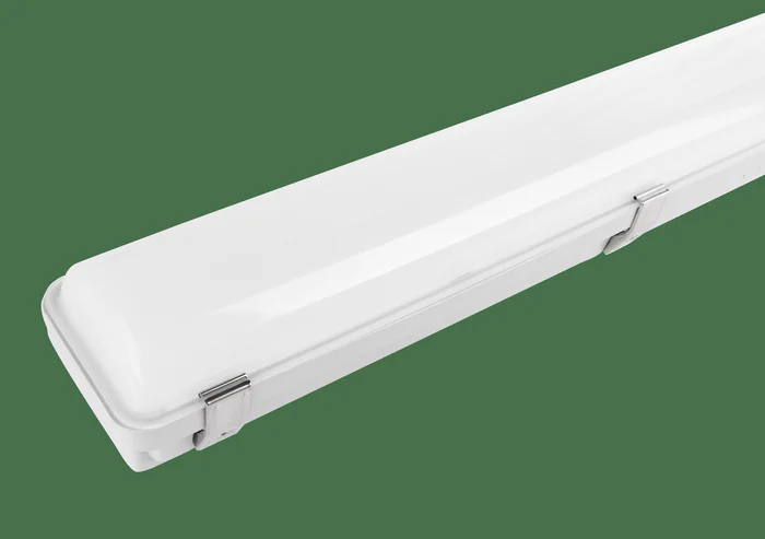 4ft LED Vapor Tight Fixture, Selectable 40W, 5000K, 100-277 VAC, 6,000 Lumens