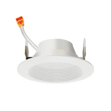 4RLDG2-930-6-WWH Downlight 4″ LED Retrofit Baffle Trim 3000K, 90 CRI, 650 Lum, White Finish