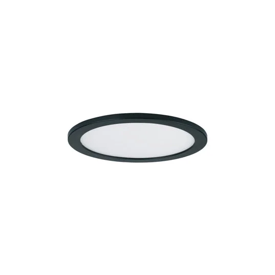 5″ LED Wafer Surface Mount, 930 Lumens, 10W, 3000K CCT, 120-277V, ELV Dimming, Black, White, Bronze, or Satin Nickle Finish
