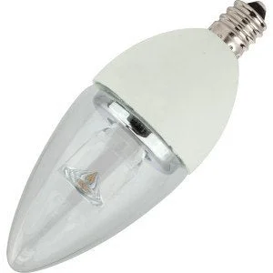 5 Watt Dimmable LED E12 Candelabra Light Bulb
