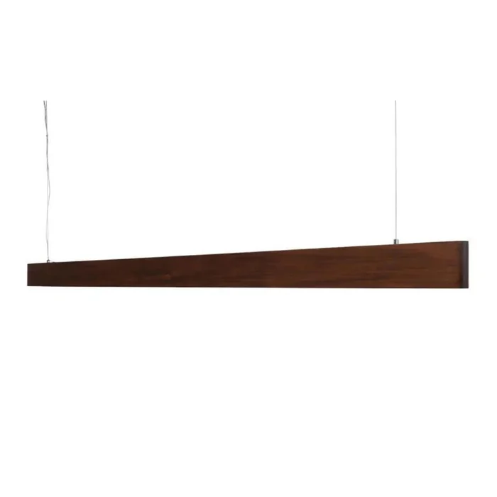 59in. Artisan Wood Collection Linear Pendant – 30W – 2850 Lumens – 3000K – Euri Lighting