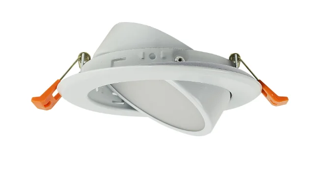 6″ LED Adjustable Ultra Slim Recessed Light, 1125 Lumens, CCT Selectable 2700K/3000K/3500K/4000K/5000K, 15W, 120V