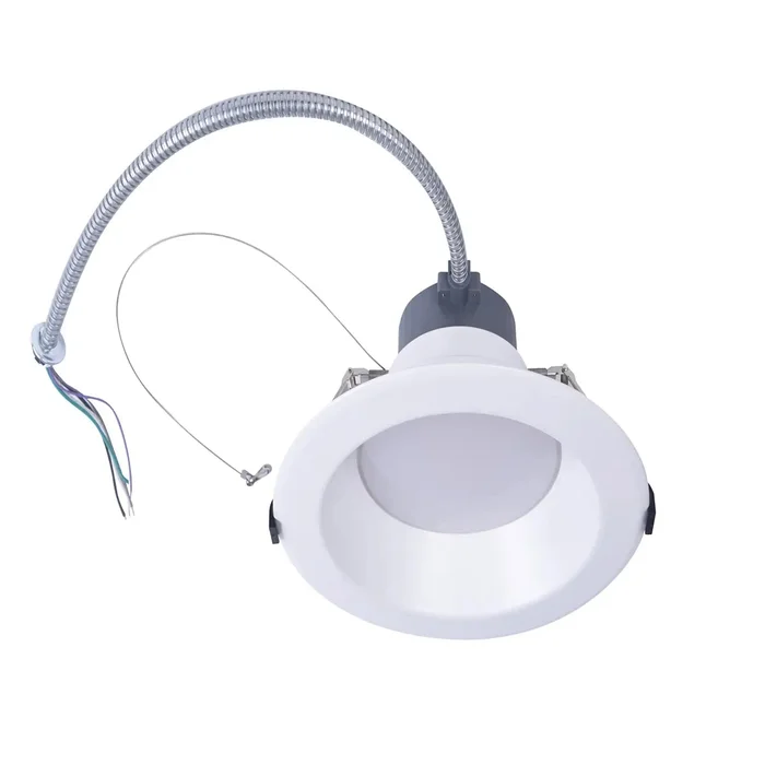 6″ LED Commercial Downlight, 2000 Lumen Max, Wattage and CCT Selectable, 120-277V