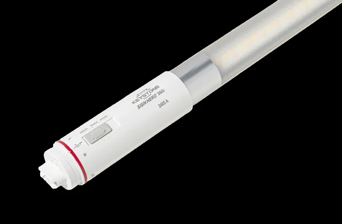 6 Foot 30 Watt Contractor Prime R17d 360 Degree Double or Single Ended Ballast Bypass LED Sign Tube 4000/5000/6500K