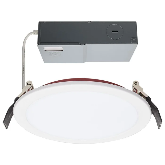 6 Inch 13 Watt LED 120V Fire Rated Flat Lens Downlight 2700/3000/3500/4000/5000K