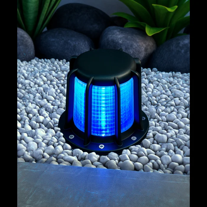 7-Inch RGBW Color-Changing LED Beacon-Style Well Light