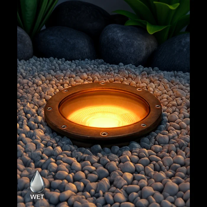 7-Inch Turtle Friendly In-Ground LED Well Light