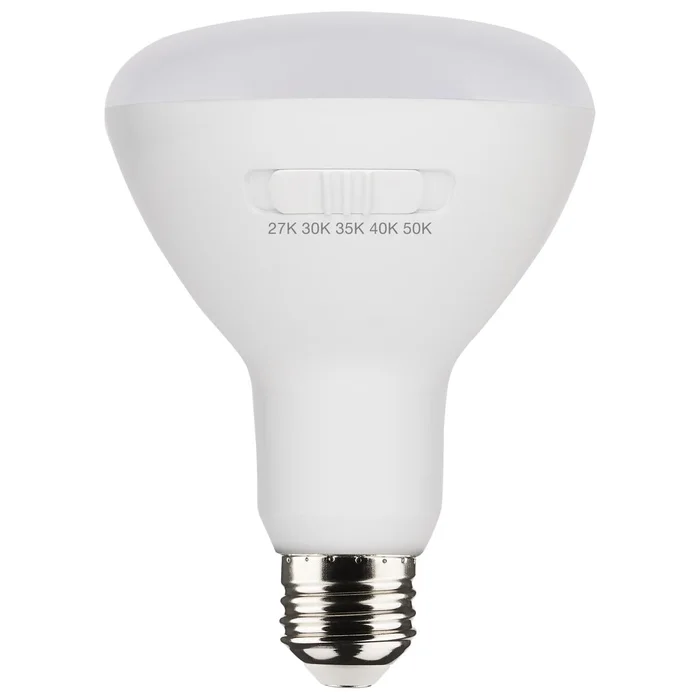 8.5 Watt LED BR30 Color Selectable Light Bulb 2700/3000/3500/4000/5000K
